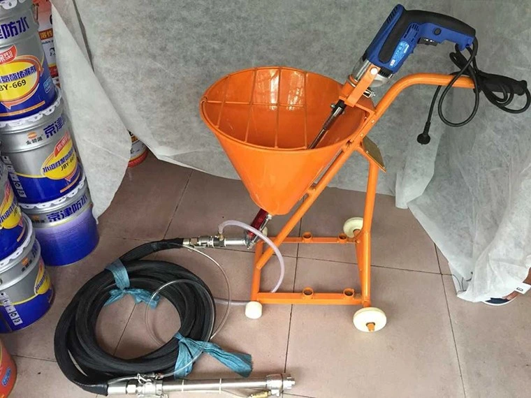 Electric Power Cement Mortar Spraying Paint Machine