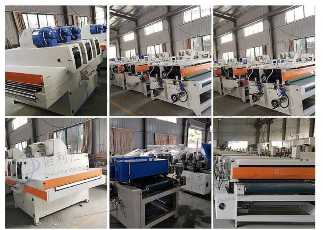 Wooden Frame Spray UV Coating Curing Machines 1 Year Warranty Back Roll Coating and Curing Machine for Wood or Bamboo Flooring