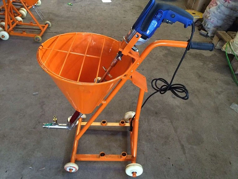 Electric Power Cement Mortar Spraying Paint Machine