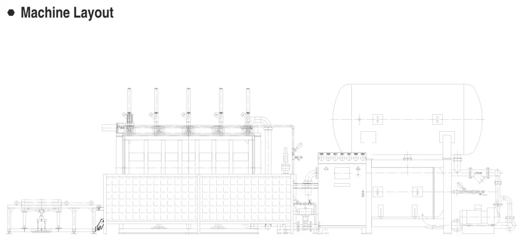 EPS Lightweight Building Wall Panel Molding Machine