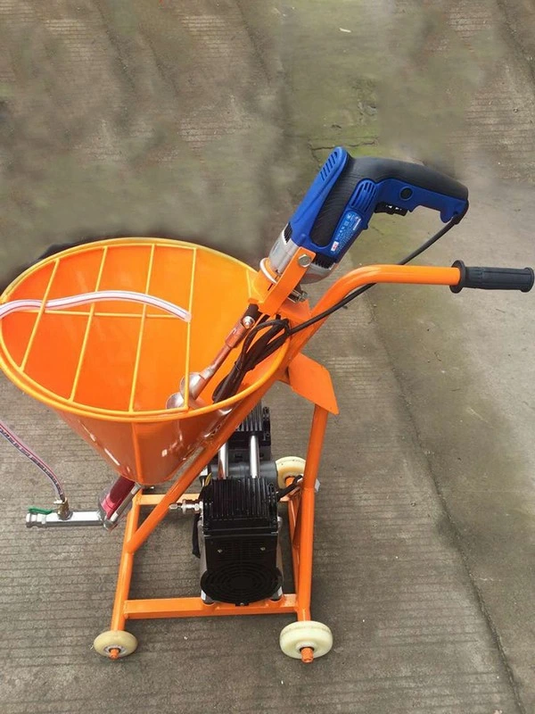 Electric Power Cement Mortar Spraying Paint Machine