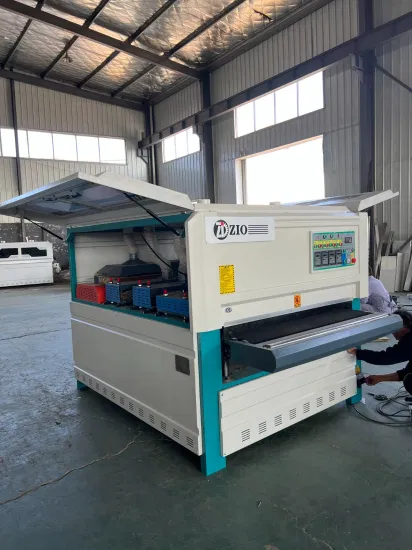 High Efficient Automatic Sanding Machine Plywood Sander Wood Polising Machine Door Sanding Machine Door Polishing Board Sanding Door Polishing Brush Sanding