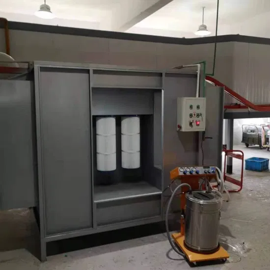 Simple Electrostatic Small Powder Curing Machine Line Baking Powder