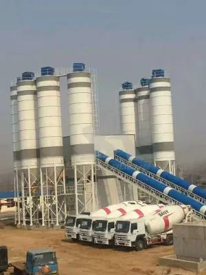 240m3/H Precast Concrete Batching Plant From China